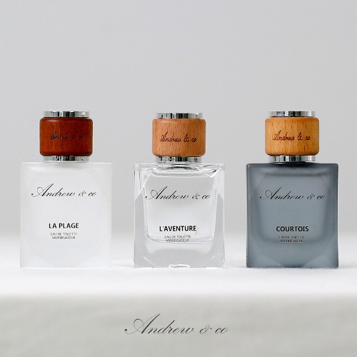 Andrew &amp;amp; Co. Premier EDT perfume collection 3-bottle gift set